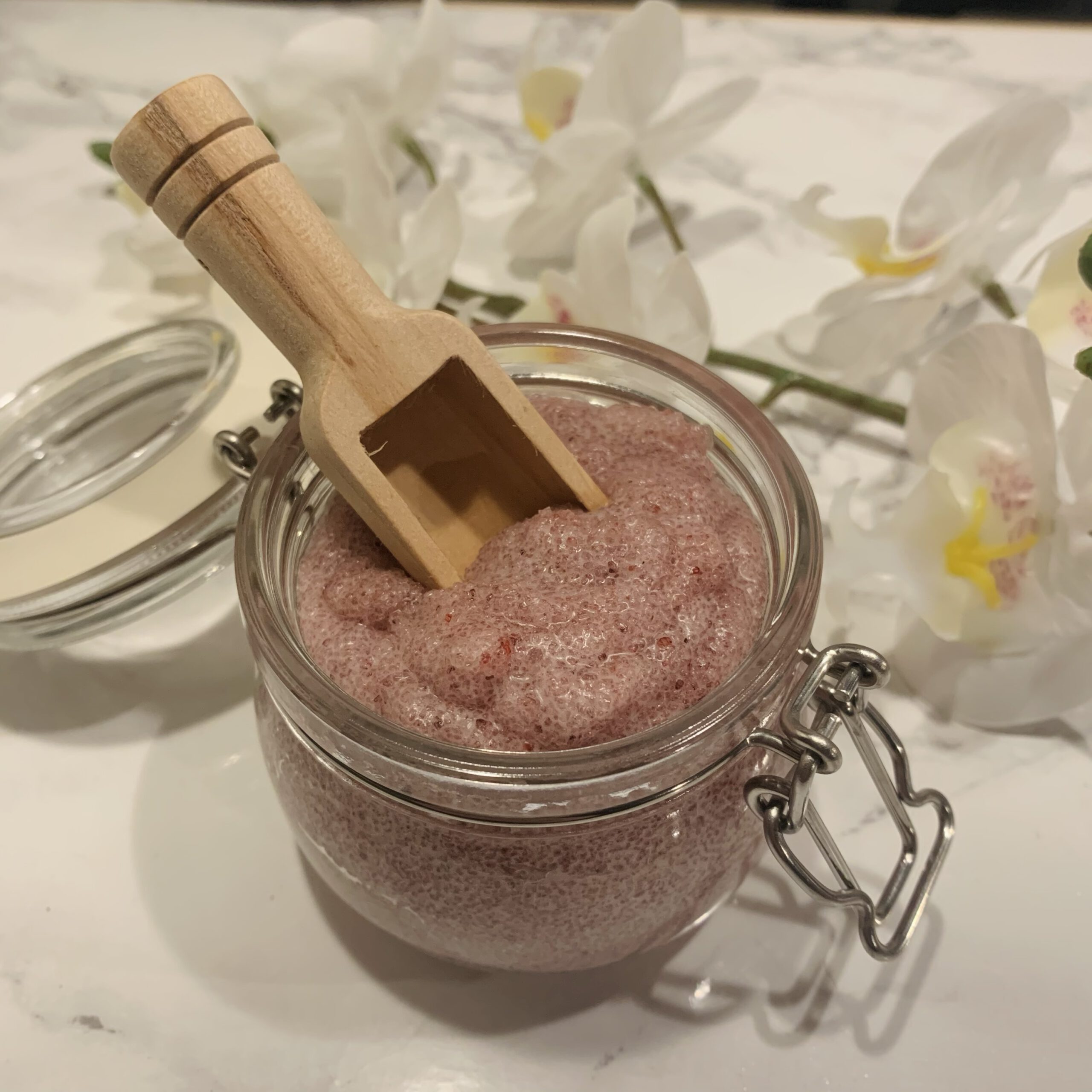 Aardbei bodyscrub
